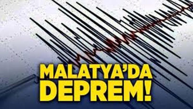 Malatya’da korkutan deprem