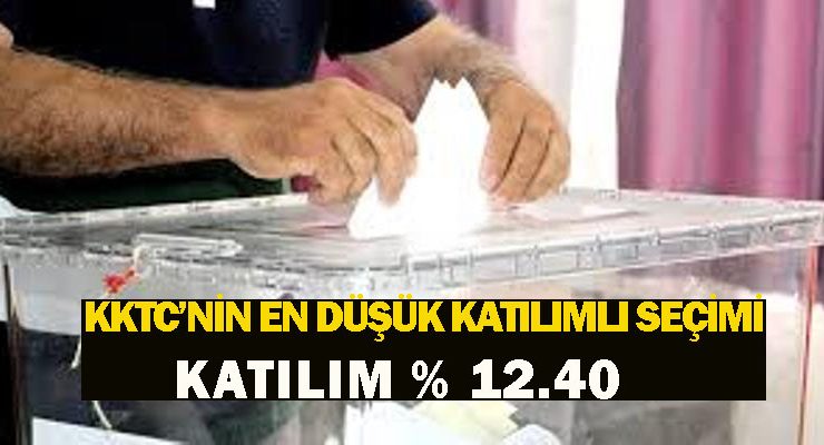 KKTC saat itibarı ile tarihinin düşük seçimini yaşıyor YSK Başkanı Narin katılım %12.40