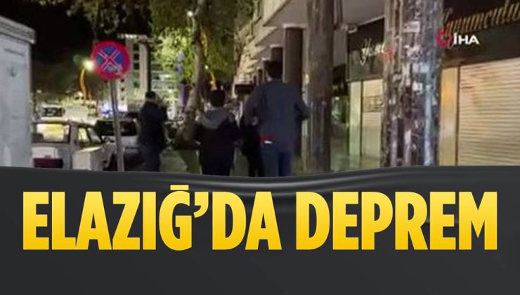 Elazığ’da korkutan deprem! 4.1