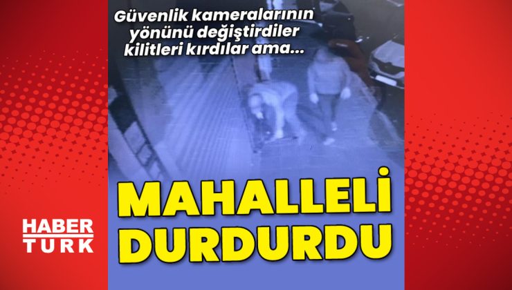 Kuyumcu soygunu girişimi! Mahalleli engel oldu