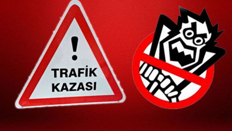 Lefkoşa’da alkollü sürücü önce kamyonete sonra bir başka araca çarptı