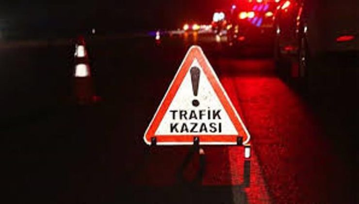 Lefkoşa Gazimağusa anayolunda Haspolat mevkinde sürücünün dikkatsizliği sonrasında araç takla attı