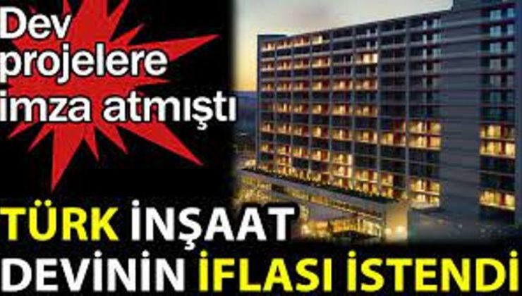 Türk inşaat devi iflasın eşiğinde. TOKİ’nin yaptırdığı kamu binalarında imzası vardı