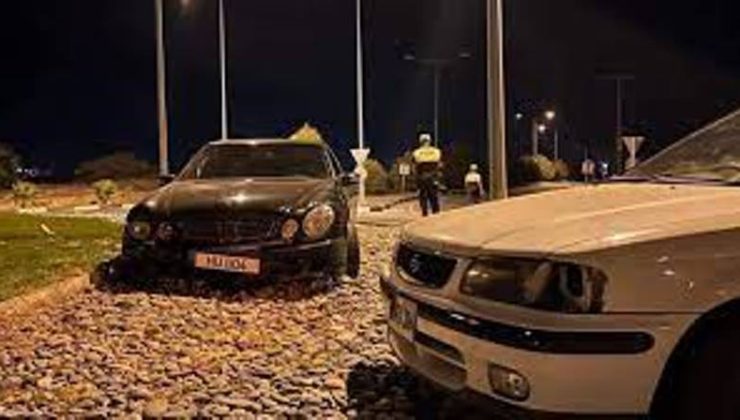 Güzelyurt’ta bağlı Mevlevi köyü çemberinde korkutan kaza