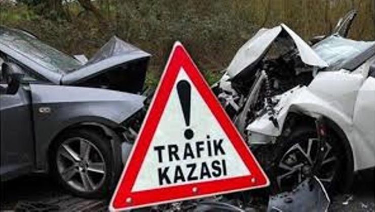 Mağusa-Lefkoşa Anayolunda çemberdeki bordür taşlarına çarparak kaza yaptı 1 yaralı