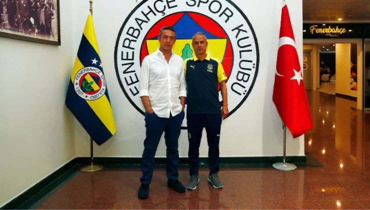 Keyifler yerinde! Ali Koç İsmail Kartal’a hayırlı olsuna gitti