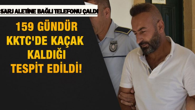 Sarj aletine takılı telefonu çalıp satınca 159 gündür kaçak olduğu ortaya çıktı