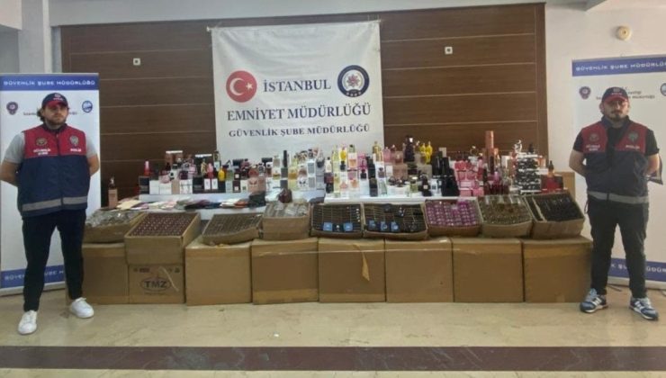 5 milyon liralık sahte parfüm yakalandı