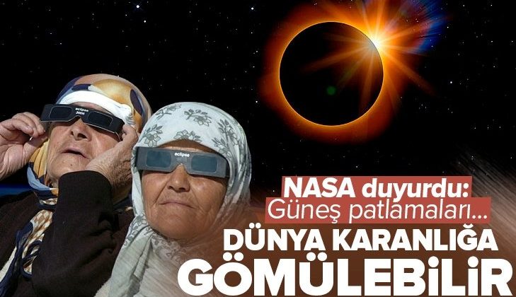 Tüm dünya karanlığa gömülebilir: NASA tam tarih verdi