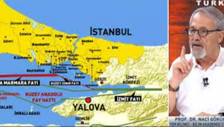 Prof. Dr. Görür’den İstanbul depremi uyarısı: 2.5 milyon insan risk altında