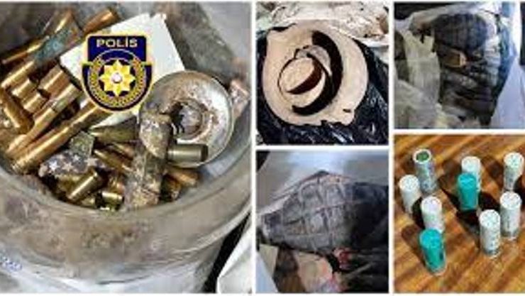 Güvercinlikte cephanelik gibi binadan el bombası ve canlı mermi çıktı