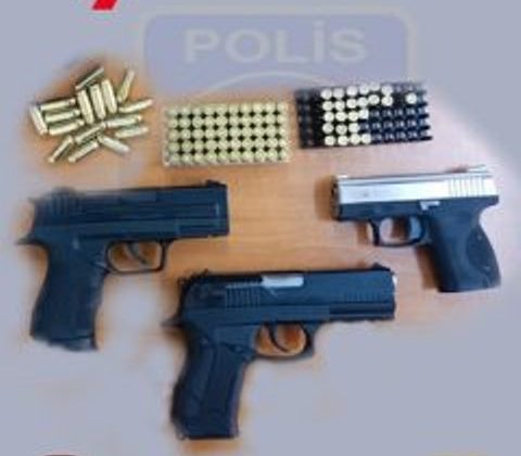 Tetkik operasyonu kapsamında yapılan soruşturmada bir pompalı tüfek daha bulundu