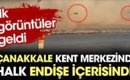 Çanakkale’de başlayan ve şiddetli rüzgâr nedeniyle yayılmaya devam eden orman yangını, kente doğru ilerliyor.
