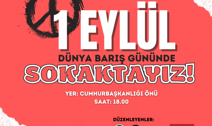Anonim Gençlik, Bağımsızlık Yolu ve Baraka Kültür Merkezi, 1 Eylül’de Cumhurbaşkanlığı önünde basın açıklaması yapacak