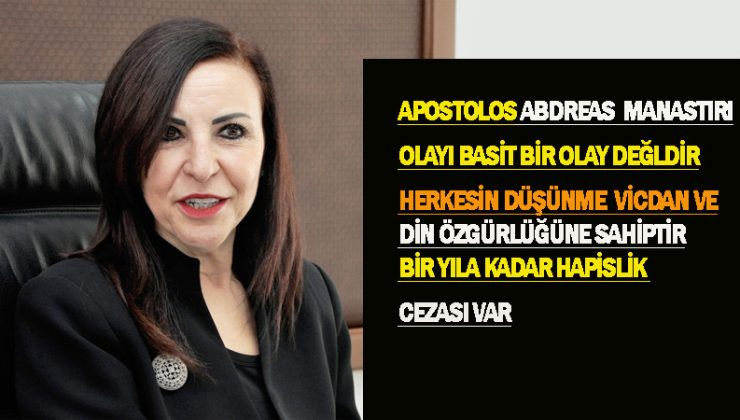 Dizdarlı ”Bu hadise basit bir rahatsızlık veya taciz olayı değildir kişi bir yıla kadar hapis cezasına çarptırılabilir