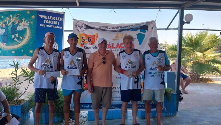 Sezonun 3’ncü ayak plaj tenis turnuvası tamamlandı