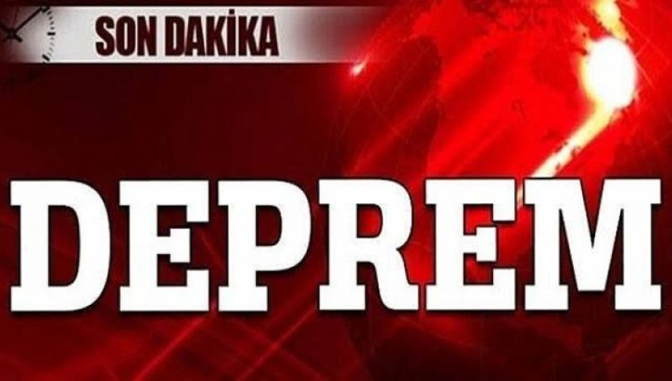 Adana’da Deprem