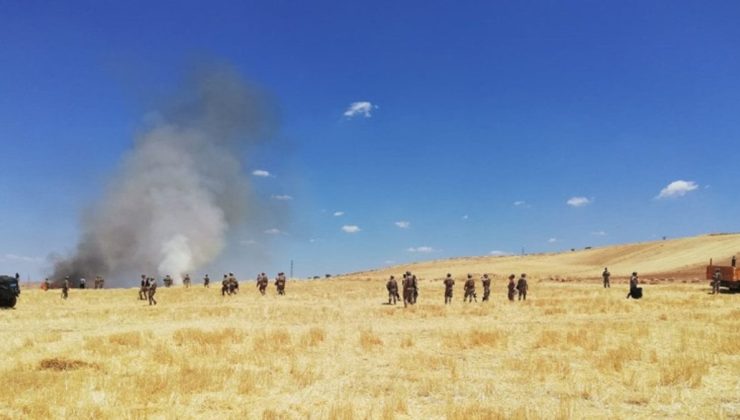 Mardin’de enerji şirketi çalışanları ile köylüler arasında arbede