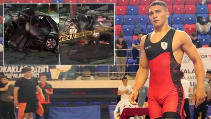 Milli güreşçi Beytullah Sarı trafik kazası geçirdi! Babası, kardeşi ve 2 yakını hayatını kaybetti