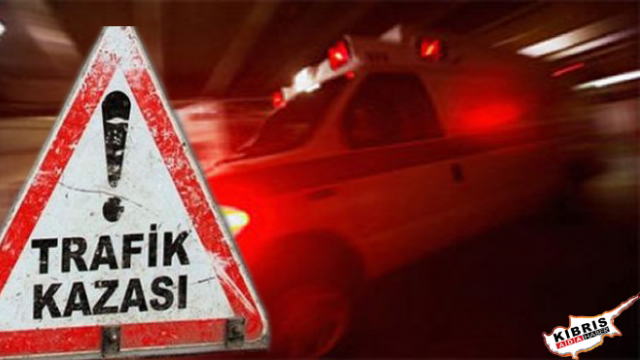 Lefkoşa —Güzelyurt yolunda meydana gelen kazada Songül Koç yaralanarak hastanede müşahade altına alındı