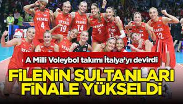 A Milli Voleybol Takımımız, İtalya’yı devirdi