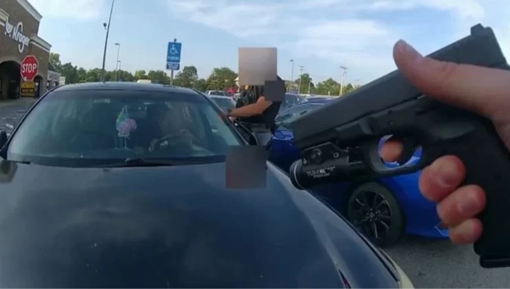 ABD’de polis tarafından öldürülen hamile kadının son anları kamerada