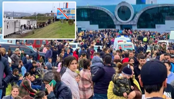 Azerbaycan’ın operasyonunun ardından Hocalı’daki Ermeniler şehri terk ediyor