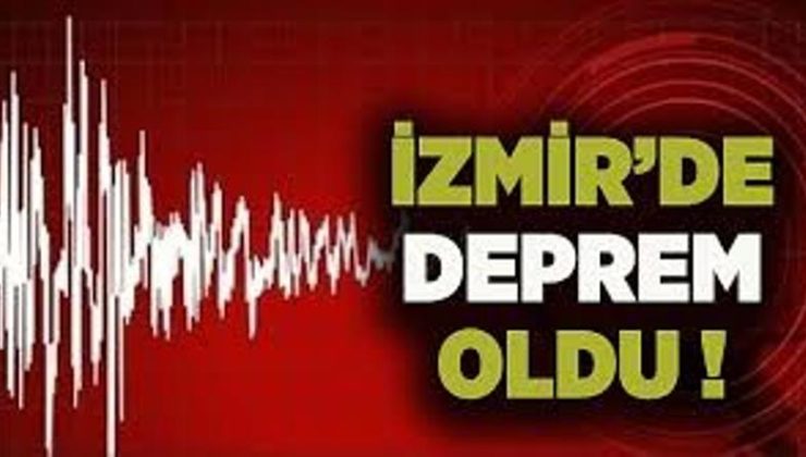 İzmir’de Korkutan Deprem