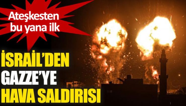 Dünya şokta! Cehenneme döndü… İsrail Gazze’yi vurmaya başladı