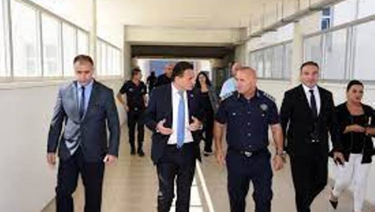 İçişleri Bakanı Dursun Oğuz, yeni cezaevini ziyaret etti.