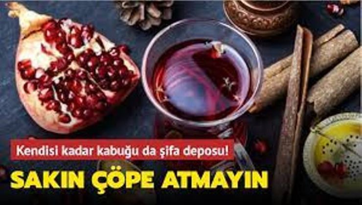 Nar kabuklarını sakın çöpe atmayın! Faydasını duyan attığına pişman oluyor