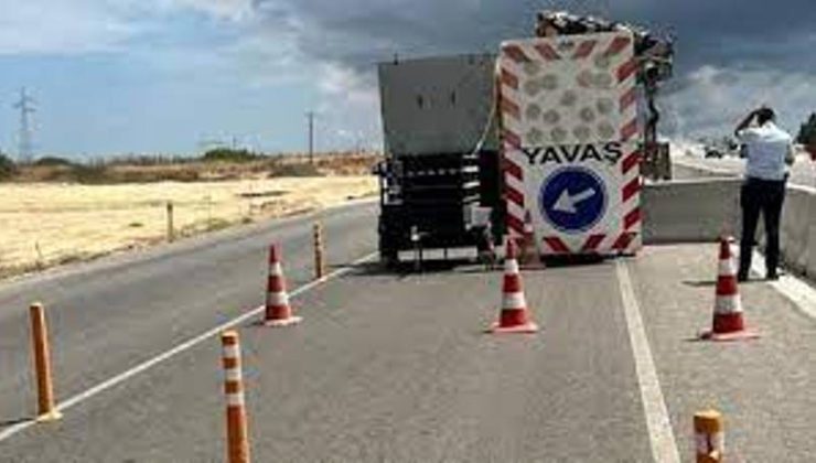 Karpaz – İskele Anayolu, İskele – Karpaz yönünde trafik akışına kapatıldı ulaşım Çayırova ikinci kavşağından itibaren sağlanıyor