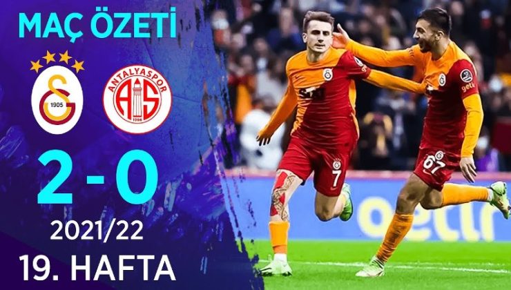 Antalyaspor-Galatasaray maç sonucu: 0-2