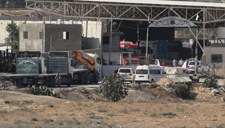 Son Dakika! Refah Sınır Kapısı açıldı! Yardım tırları Gazze’ye gidiyor