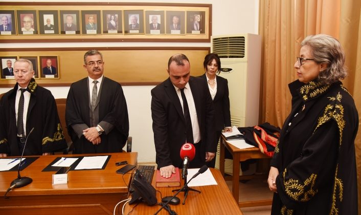 Yargıçlığa atanan Evren Mürsel ve İzzet Erkanlılar, düzenlenen tören ile yemin etti