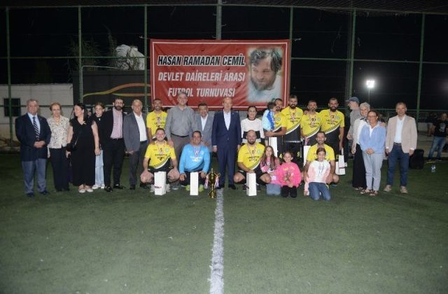 Hasan Ramadan Cemil, Devlet Daireleri Arası Halı Saha Futbol Turnuvası müthiş bir final ile tamamlandı