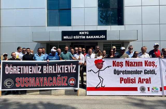 Polisi darp suçundan 22 öğretmene dava açıldı