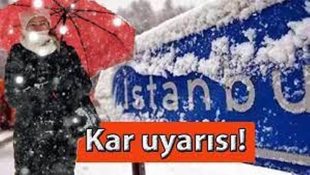 Valilik alarm verdi, ekipler teyakkuzda! İstanbul’a pazar günü kar geliyor