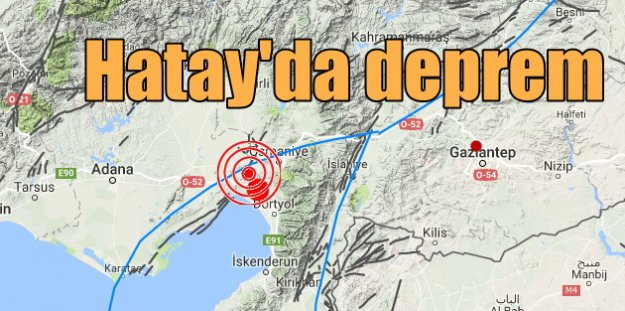 Hatay’da deprem oldu! Adana başta olmak üzere çevre iller da sallandı!