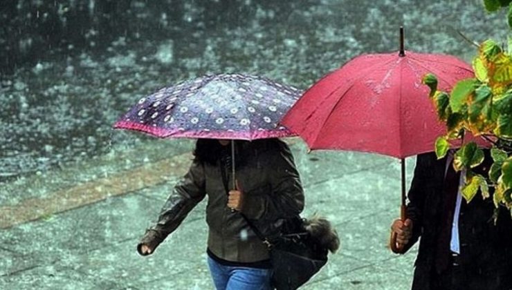 Meteoroloji uyardı, hafta sonu sağanak ve gök gürültülü sağanak, pazartesi yer yer sağanak bekleniyor.
