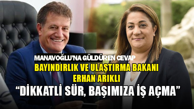Gülşah Manavoğlu’nun sosyal medyadaki açıklamasına Arıklı’dan güldüren cevap