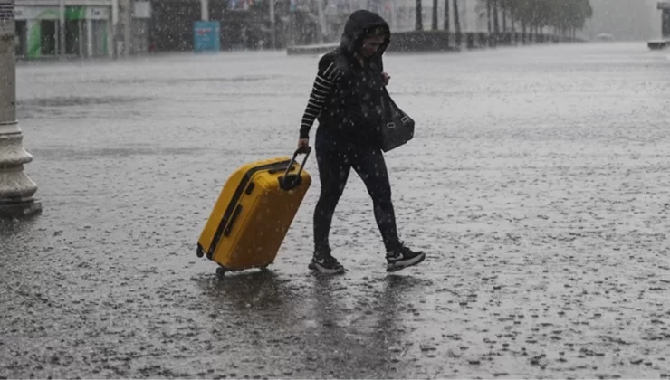 Meteoroloji saat verdi! Yarın İstanbul dahil birçok kentte sağanak bekleniyor