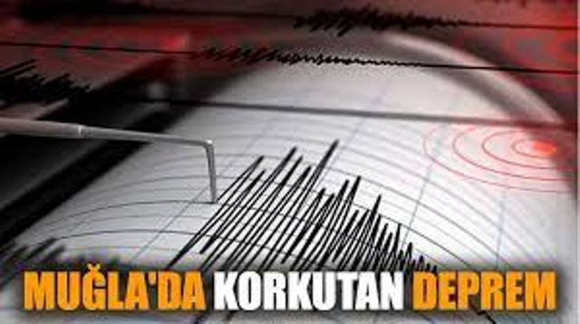 Muğla’da korkutan deprem! Son deprem büyük paniğe neden oldu