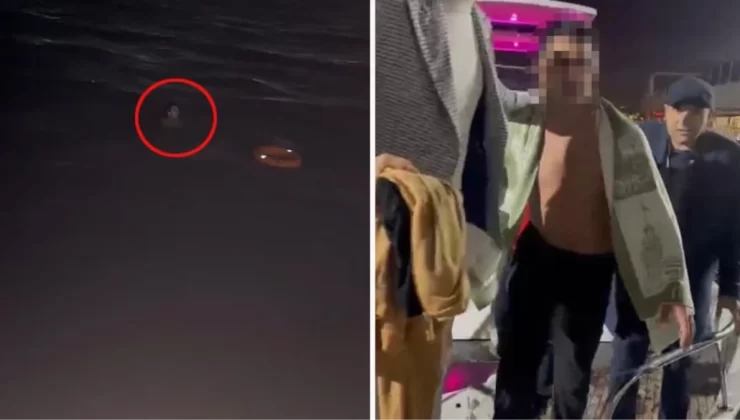 İstanbul Boğazı’nın ortasında “Asker olamayacağım” diyerek denize atladı