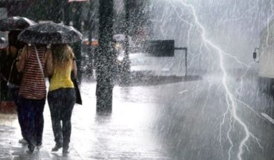 Meteoroloji sarı kodla son dakika uyardı! Trakya’da fırtına, İstanbul’da sel, yıldırım