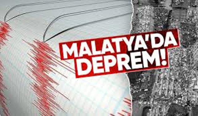 Malatya’da korkutan deprem!