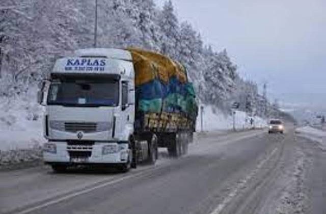 Dörtyol – Korkuteli arasındaki güzergahta buzlanma olduğundan sürücüleri dikkatli olmaları çağrısı yapıldı