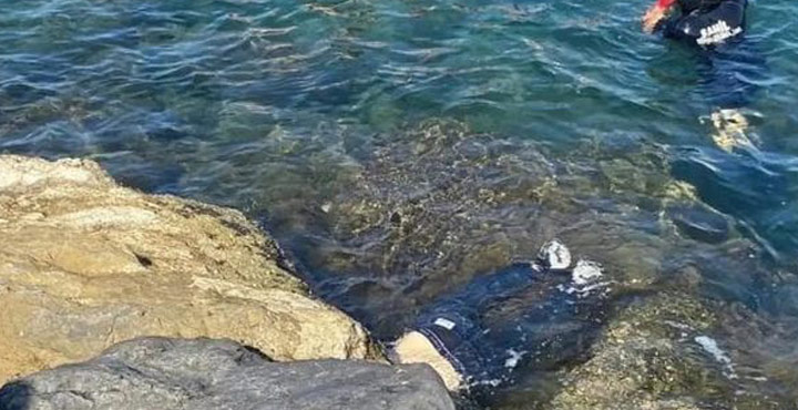 Dipkarpaz’da Piknik burnu Mevkinde kayalıklar üzerinde sahile vuran ceset bulunduDipkarpaz’da