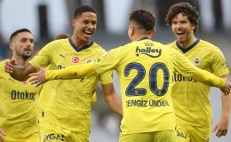 Fenerbahçe’den farklı galibiyet! Cengiz Ünder’den gol yağmuru… (VİDEO)