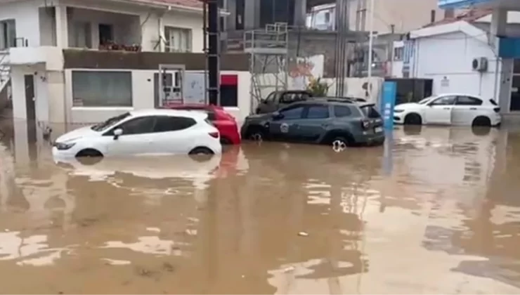 İzmir’de sağanak sonrası dereler taştı, ev ve iş yerleri su altında kaldı